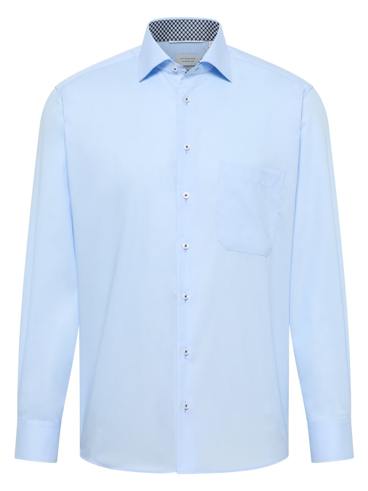 Рубашка COMFORT FIT светло-голубого цвета Eterna
Рубашка COMFORT FIT светло-голубого цвета Eterna