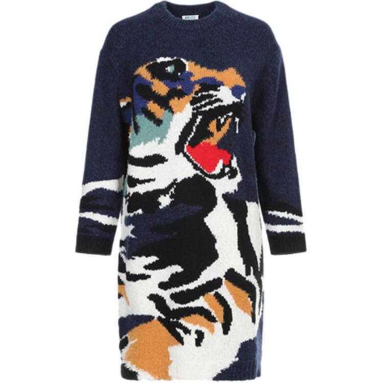 Длинное платье с длинными рукавами женское морской синий KENZO
Длинное платье с длинными рукавами женское морской синий KENZO