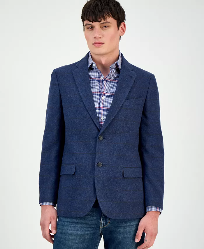 Мужской спортивный пиджак Modern-Fit Wine Window Tweed Nautica, синий
Мужской спортивный пиджак Modern-Fit Wine Window Tweed Nautica, синий