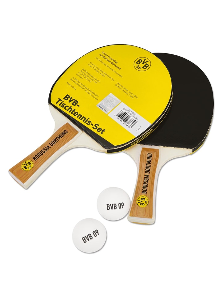 Набор для настольного тенниса BVB в черно-желтом цвете
Набор для настольного тенниса BVB в черно-желтом цвете