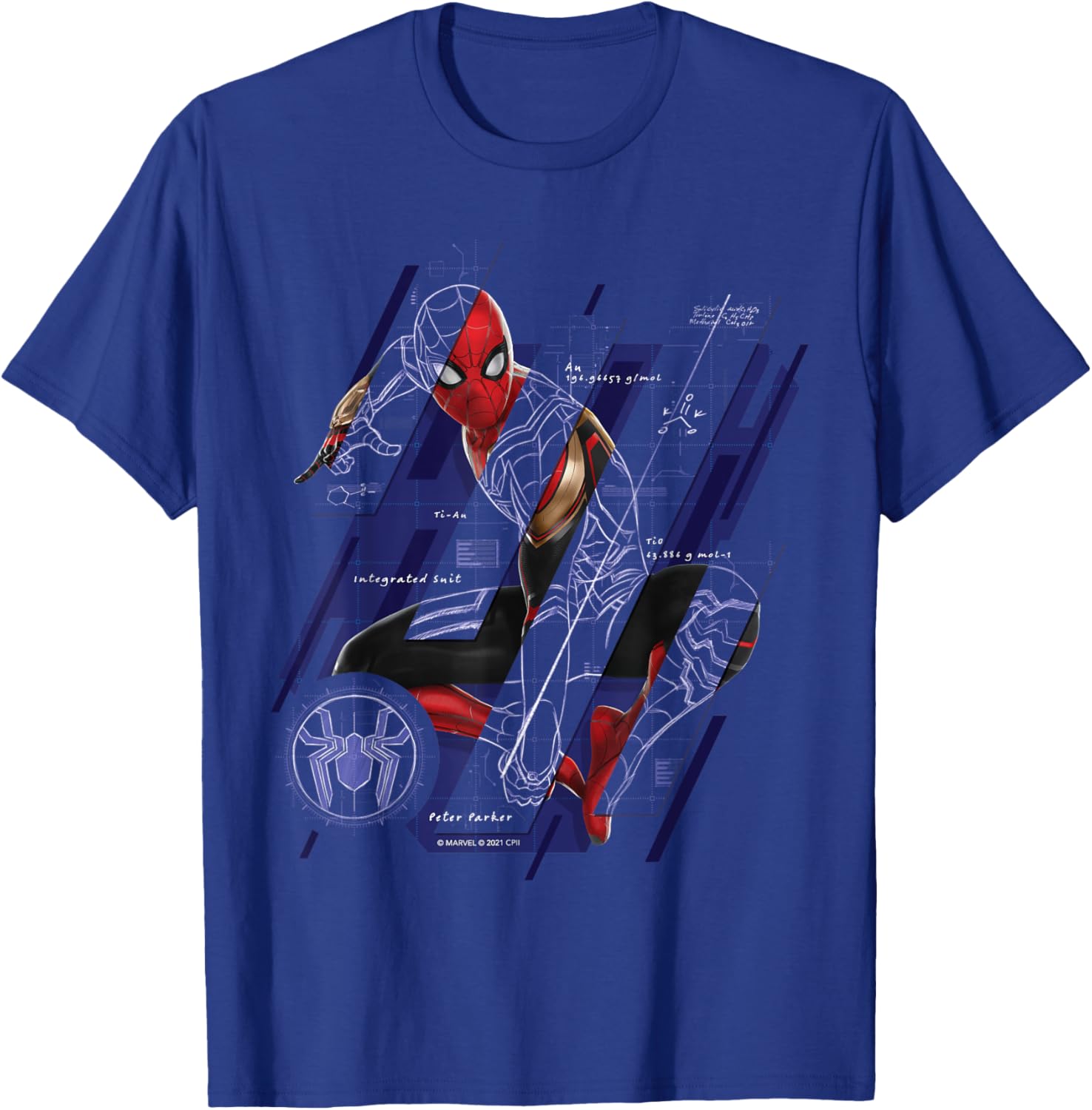 Футболка Marvel Spider-Man: No Way Home Spidey Tech, синяя
Футболка Marvel Spider-Man: No Way Home Spidey Tech, синяя