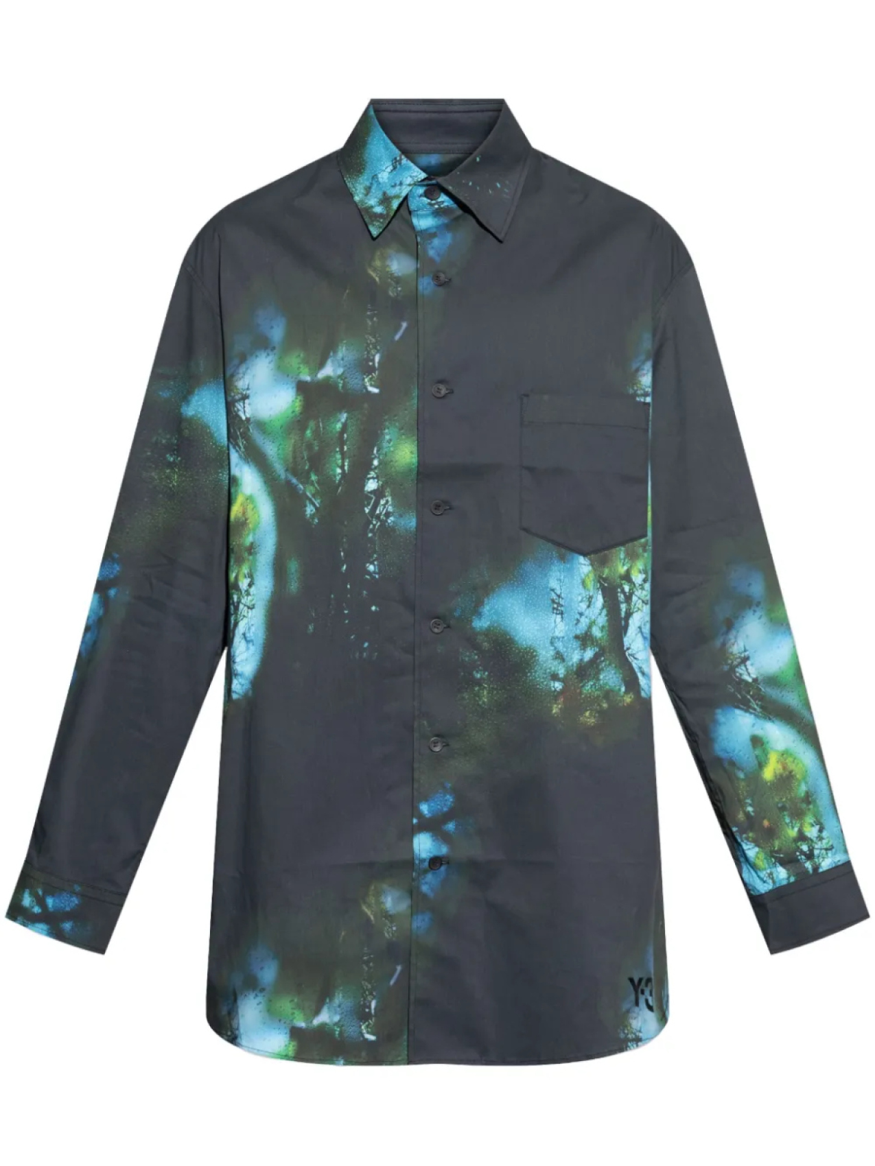 Рубашка из эластичного хлопка Y-3, серый
Рубашка из эластичного хлопка Y-3, серый