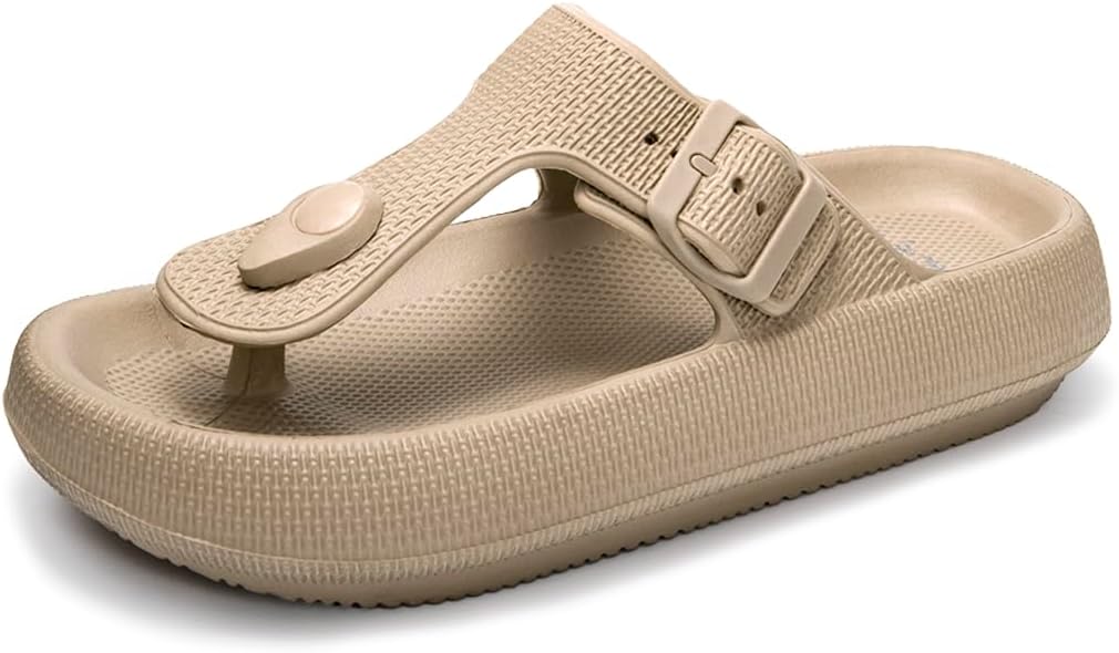 Женские и мужские шлепанцы FUNKYMONKEY с ремешком, регулируемой пряжкой и толстой подошвой из ЭВА, Light Coffee
Женские и мужские шлепанцы FUNKYMONKEY с ремешком, регулируемой пряжкой и толстой подошвой из ЭВА, Light Coffee