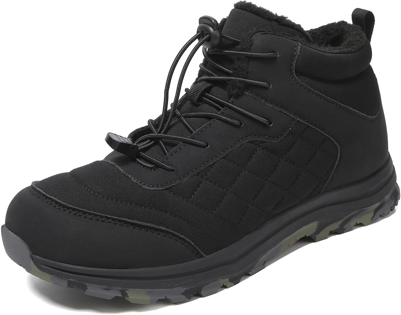 Ботинки RUMPRA для мужчин и женщин- зимние водонепроницаемые теплые обувь с широким носком, С флисовой подкладкой для походов и ежедневного использования, черный
Ботинки RUMPRA для мужчин и женщин- зимние водонепроницаемые теплые обувь с широким носком, С флисовой подкладкой для походов и ежедневного использования, черный