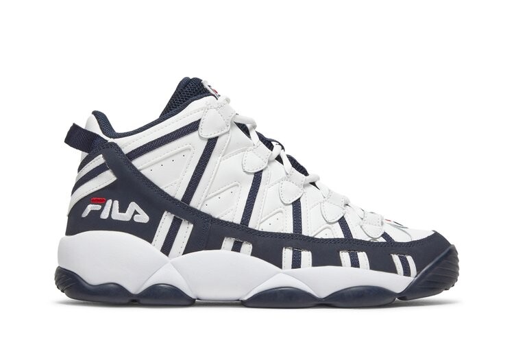 Кроссовки Fila Stackhouse Spaghetti 'White Navy', белый
Кроссовки Fila Stackhouse Spaghetti 'White Navy', белый