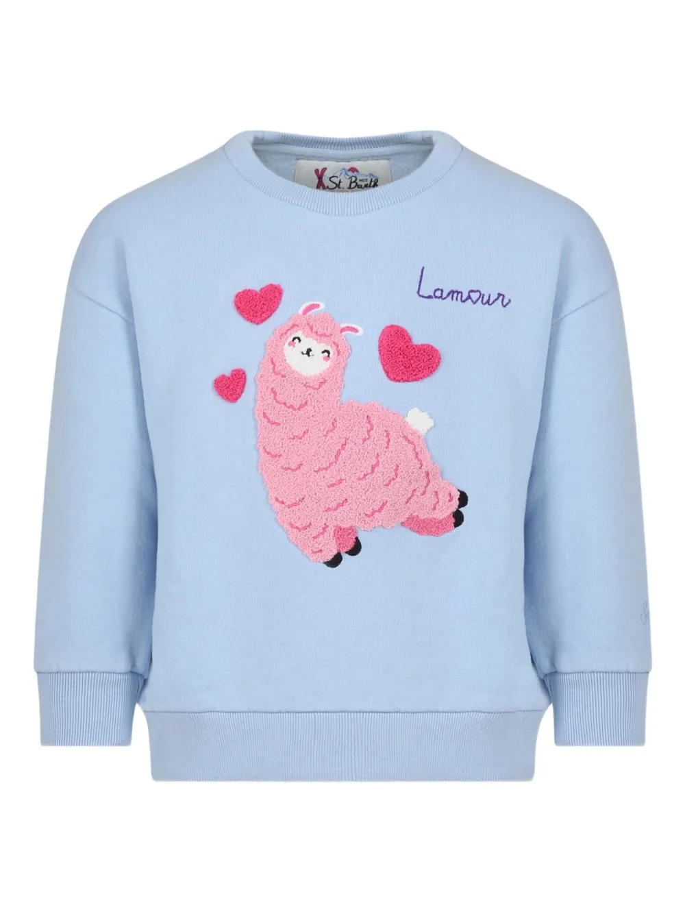 Свитшот с аппликацией и круглым вырезом Briony Mc2 Saint Barth Kids, синий
Свитшот с аппликацией и круглым вырезом Briony Mc2 Saint Barth Kids, синий