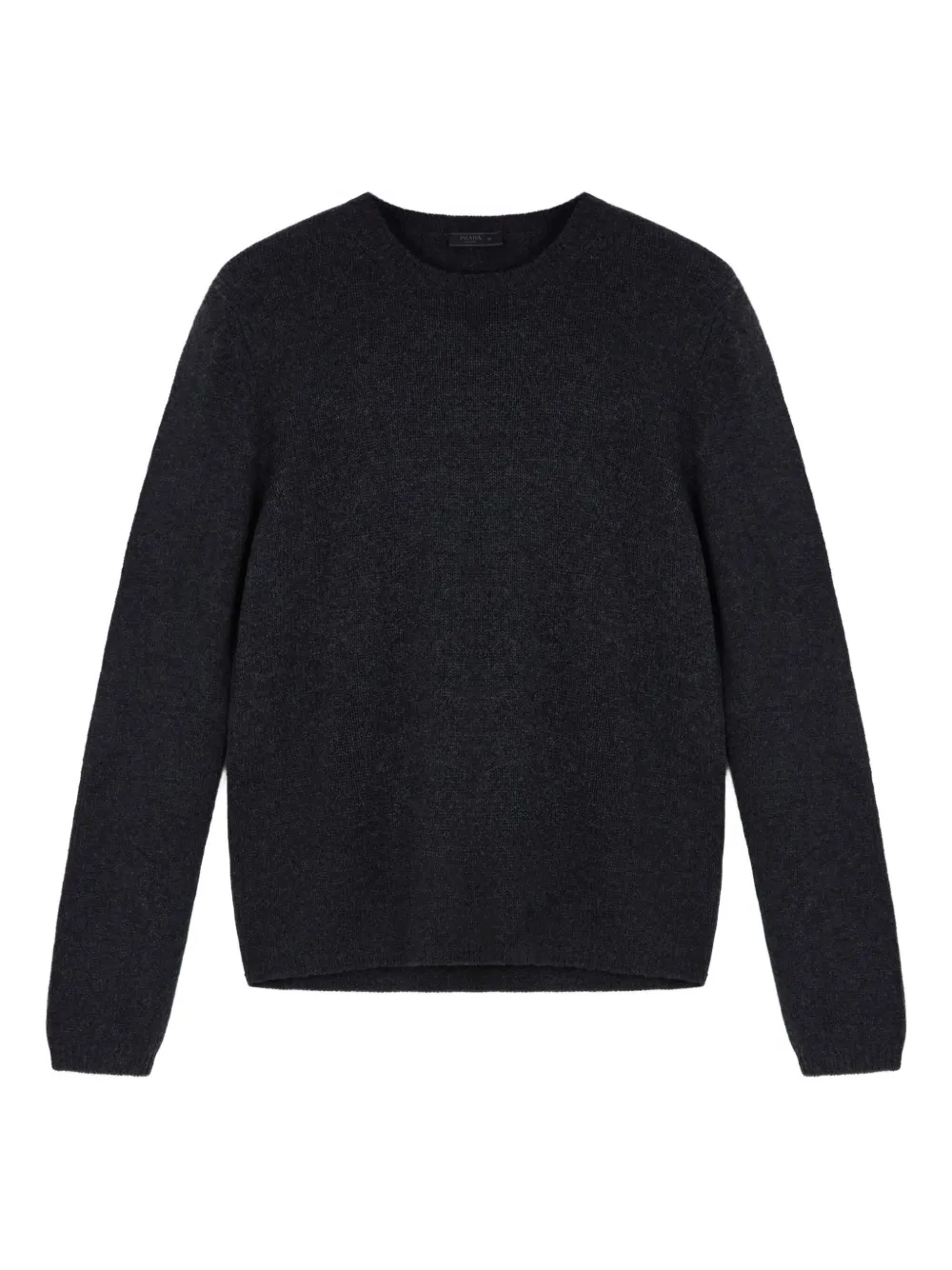Кашемировый свитер с круглым вырезом Prada, серый
Кашемировый свитер с круглым вырезом Prada, серый