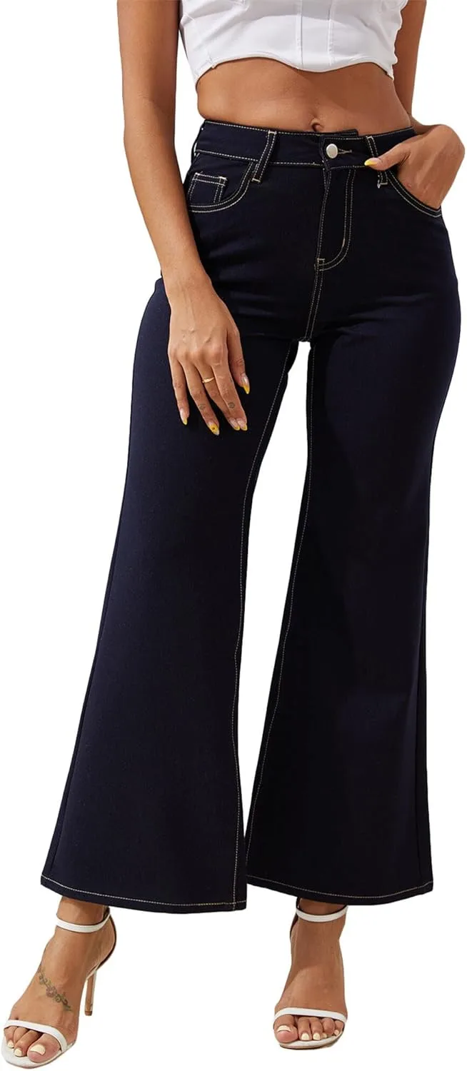 Женские джинсы Wide Leg с эффектом анти-складок, высокие и расклешенные PUXOBYKU
Женские джинсы Wide Leg с эффектом анти-складок, высокие и расклешенные PUXOBYKU