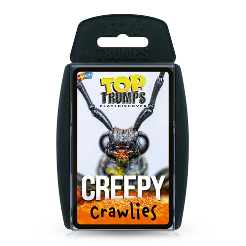 Настольная игра Creepy Crawlies Top Trumps 
Настольная игра Creepy Crawlies Top Trumps