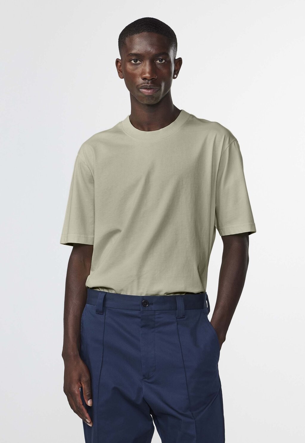 Футболка базовая ADAM NN.07, цвет fog 
Футболка базовая ADAM NN.07, цвет fog