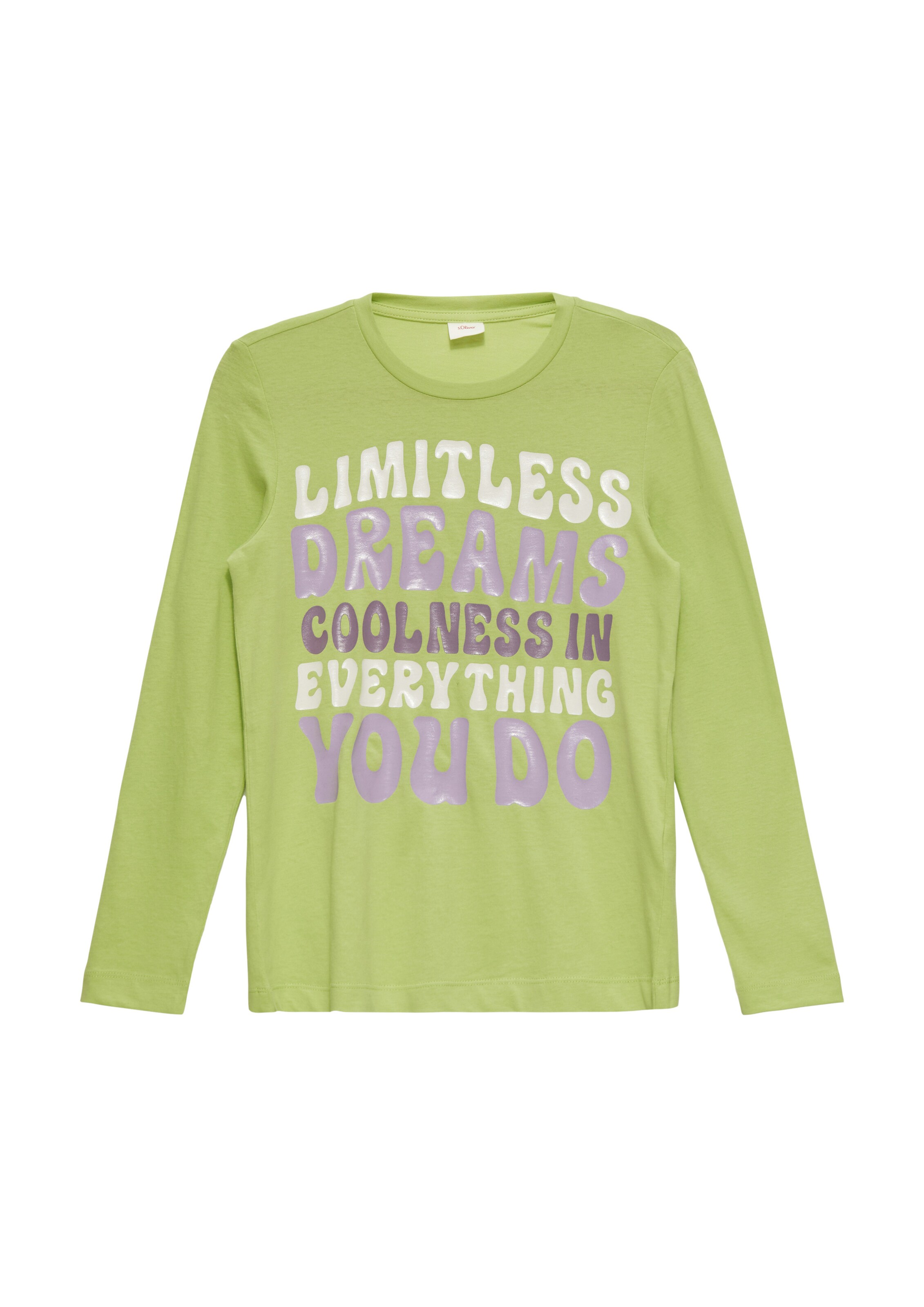 s.Oliver Лонгслив в светло-зеленом цвете
s.Oliver Лонгслив в светло-зеленом цвете