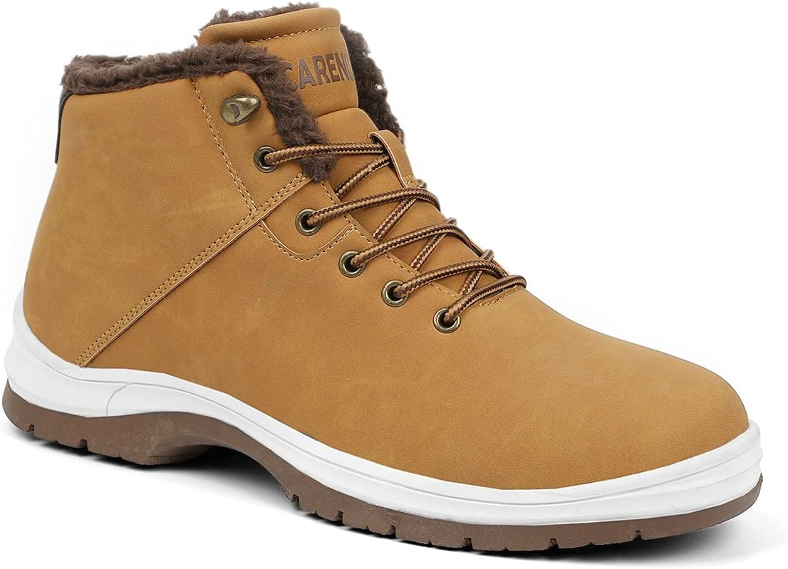 Мужские зимние снегоступы CARENURSE, водонепроницаемые, с теплой меховой подкладкой, противоскользящие, ботинки на щиколотку, повседневные, легкие, для походов и туризма на открытом воздухе, коричневый
Мужские зимние снегоступы CARENURSE, водонепроницаемые, с теплой меховой подкладкой, противоскользящие, ботинки на щиколотку, повседневные, легкие, для походов и туризма на открытом воздухе, коричневый