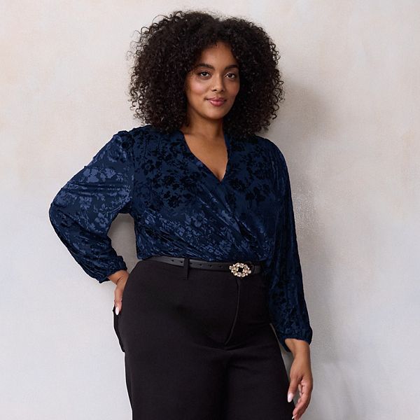 Боди с запахом Plus size Lc Lauren Conrad, Genuine Navy
Боди с запахом Plus size Lc Lauren Conrad, Genuine Navy