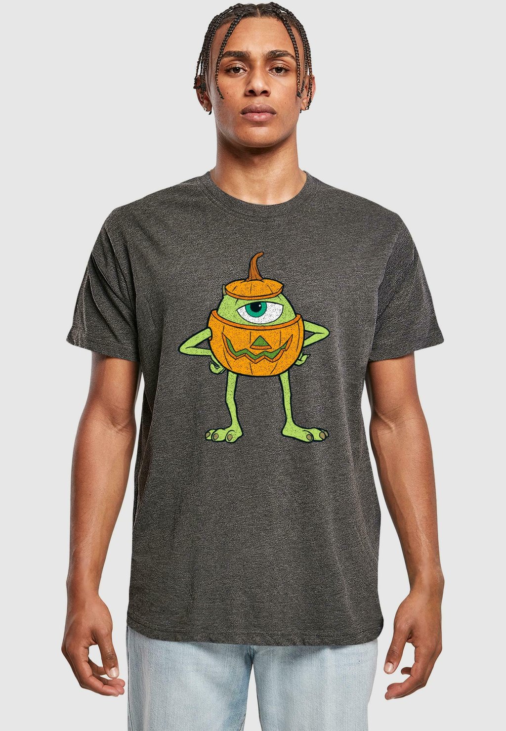 Футболка с принтом MONSTERS INC MIKE HALLOWEEN PUMPKIN ABSOLUTE CULT, темно-серый
Футболка с принтом MONSTERS INC MIKE HALLOWEEN PUMPKIN ABSOLUTE CULT, темно-серый