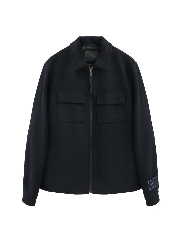 Короткая куртка темно-синего цвета Polo Club
Короткая куртка темно-синего цвета Polo Club