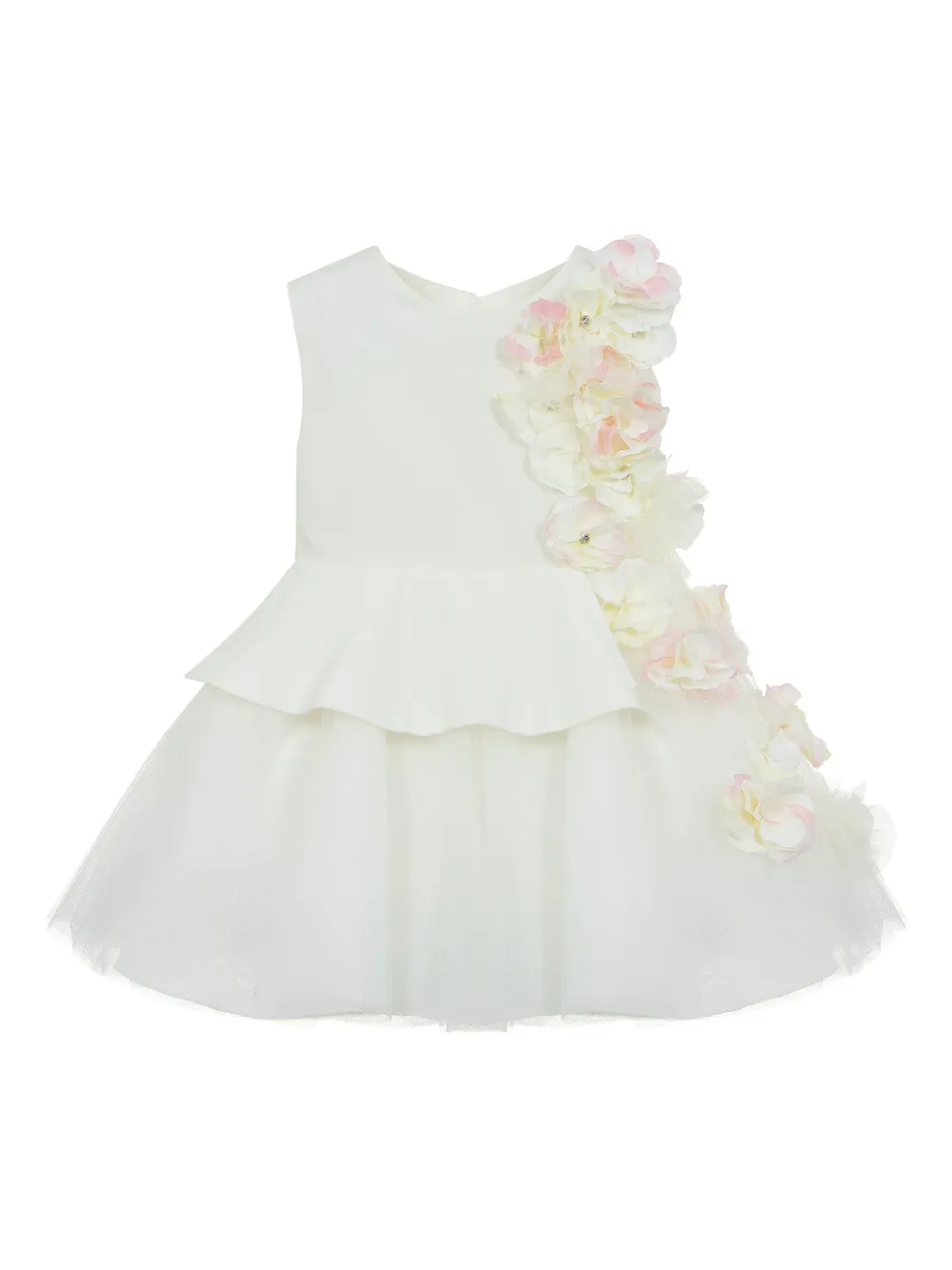 Платье с цветочной аппликацией Lapin House, белый
Платье с цветочной аппликацией Lapin House, белый