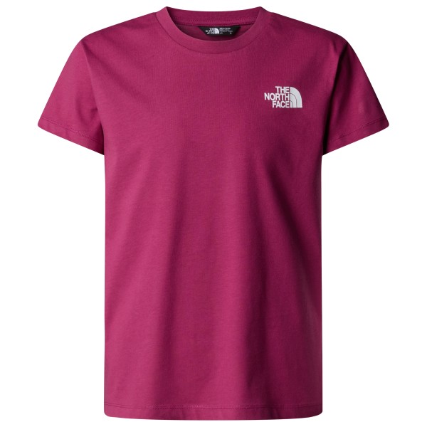 Футболка Girl'S redbox tek s/s relax The North Face, Cyber Berry 
Футболка Girl'S redbox tek s/s relax The North Face, Cyber Berry