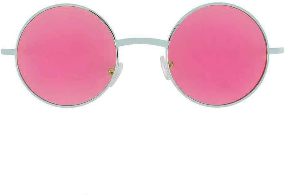 Круглые солнцезащитные очки OWL в металлической оправе, в стиле хиппи, с защитой от УФ-излучения UV400, поликарбонатные линзы, очки Джона Леннона для мужчин и женщин, Pink Tinted Lens / Silver
Круглые солнцезащитные очки OWL в металлической оправе, в стиле хиппи, с защитой от УФ-излучения UV400, поликарбонатные линзы, очки Джона Леннона для мужчин и женщин, Pink Tinted Lens / Silver
