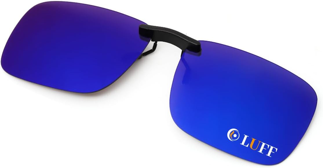 Поляризованные солнцезащитные очки LUFF с зажимом для женщин и мужчин, зажим для солнцезащитных очков на автомобильный козырек, защита от УФ-излучения UV400 для активного отдыха, вождения и рыбалки, Blue
Поляризованные солнцезащитные очки LUFF с зажимом для женщин и мужчин, зажим для солнцезащитных очков на автомобильный козырек, защита от УФ-излучения UV400 для активного отдыха, вождения и рыбалки, Blue