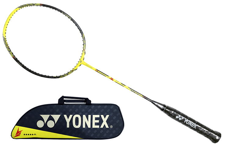 YONEX Вилла коллекция ракетка для бадминтона из полного карбона одиночная атакующего типа с утяжеленной головкой, жесткое древко black yellow
YONEX Вилла коллекция ракетка для бадминтона из полного карбона одиночная атакующего типа с утяжеленной головкой, жесткое древко black yellow