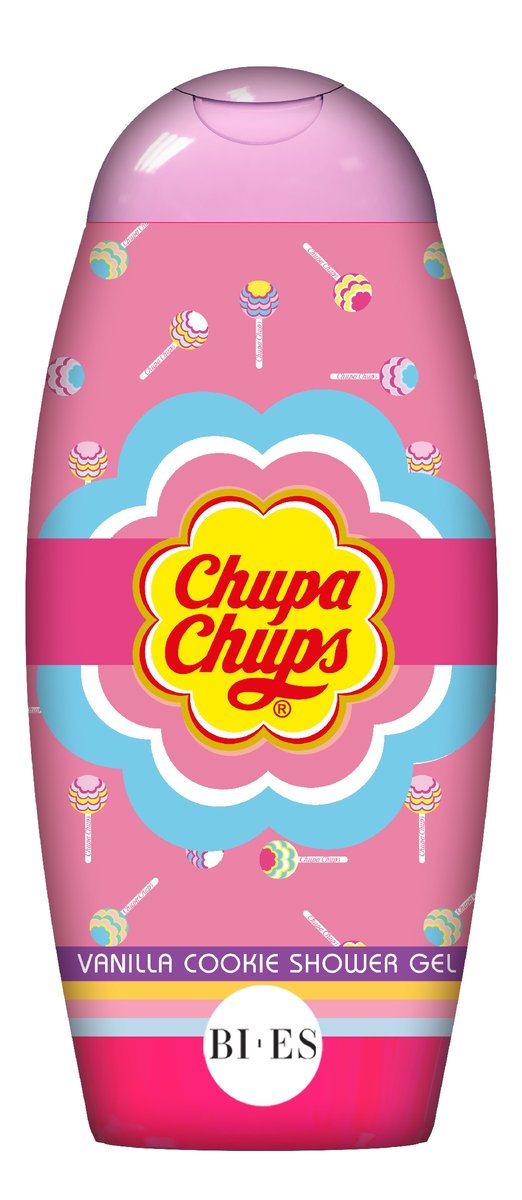 Bi-es Chupa Chups Vanilla Cookie Shower Gel 250ml
Bi-es Chupa Chups Vanilla Cookie Shower Gel 250ml
