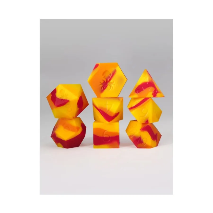 Полисет - Феникс (8), Poly Sets - Silicone (Kraken Dice)
Полисет - Феникс (8), Poly Sets - Silicone (Kraken Dice)