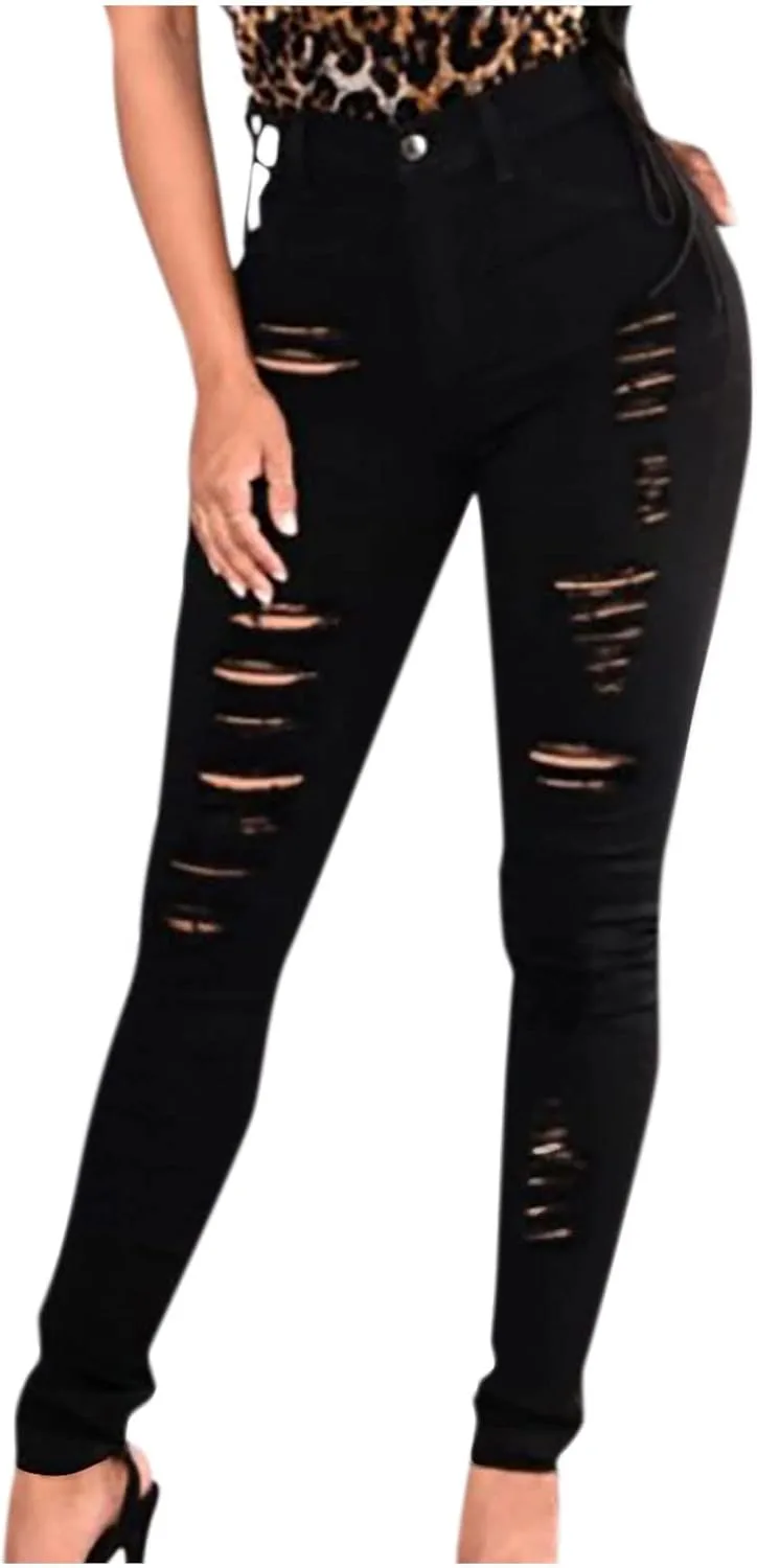 Джинсы женские High Waist Straight Leg Ripped HOLATOK
Джинсы женские High Waist Straight Leg Ripped HOLATOK