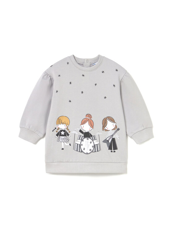 Вязаное платье regular fit 2921 Mayoral, серый
Вязаное платье regular fit 2921 Mayoral, серый