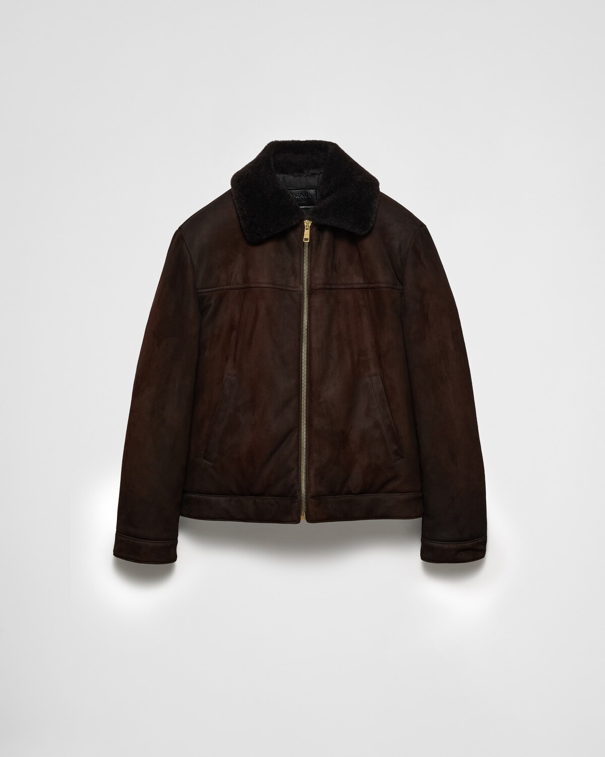 Замшевая куртка Prada, коричневый
Замшевая куртка Prada, коричневый