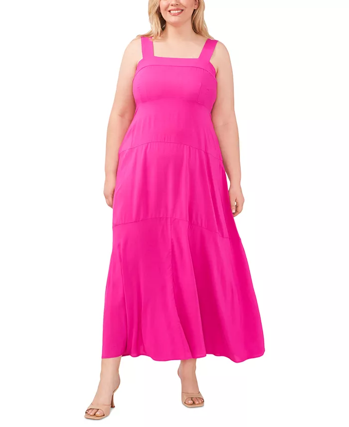 Платье макси без рукавов с квадратным вырезом и сборкой на спине больших размеров Vince Camuto, розовый
Платье макси без рукавов с квадратным вырезом и сборкой на спине больших размеров Vince Camuto, розовый