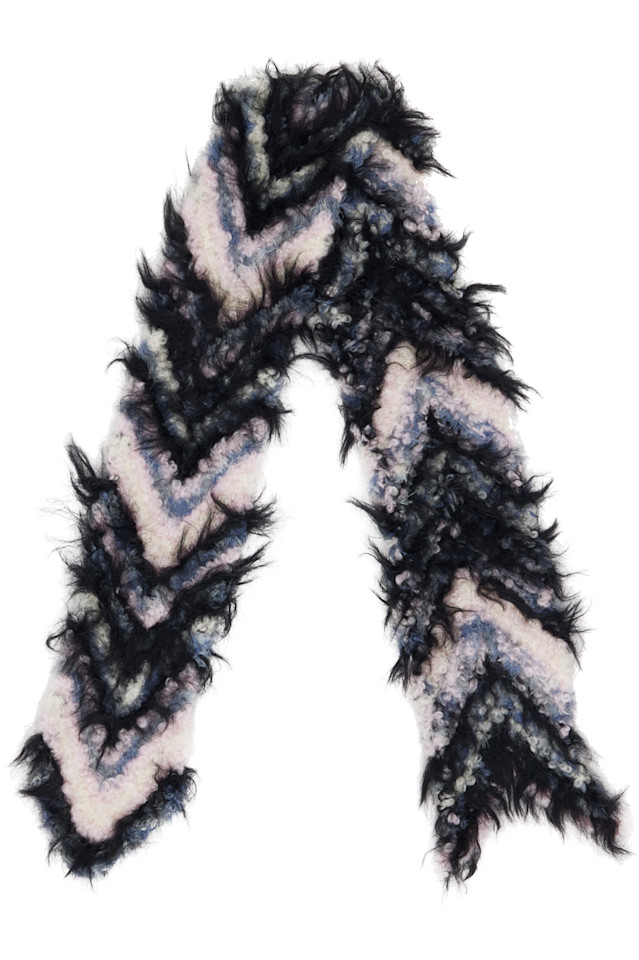 Kiko Kostadinov Разноцветный вязаный шарф с шевронным узором
Kiko Kostadinov Разноцветный вязаный шарф с шевронным узором