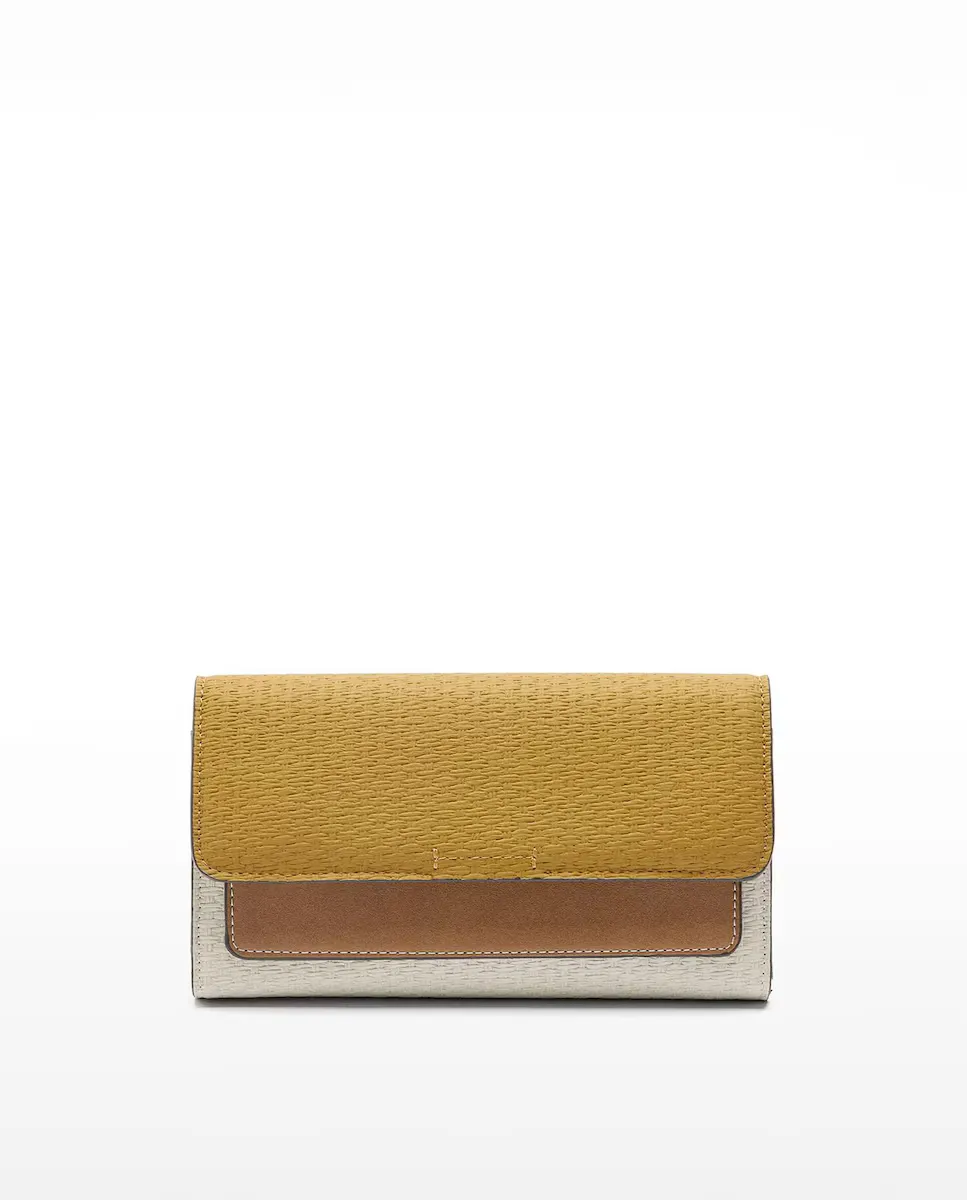 Средний женский кошелек с клапаном и магнитной застежкой, однотонный Parfois, желтый
Средний женский кошелек с клапаном и магнитной застежкой, однотонный Parfois, желтый