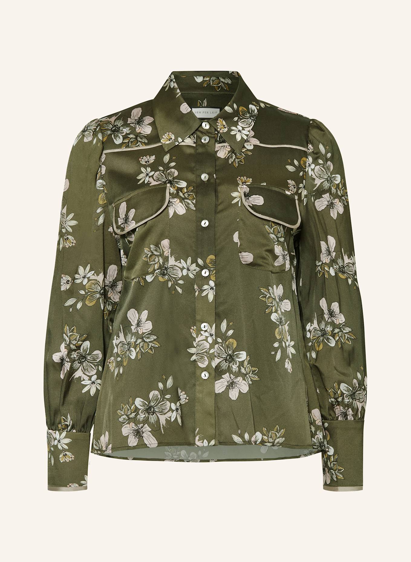 Блузка-Рубашка с шелком Sem Per Lei, мультиколор
Блузка-Рубашка с шелком Sem Per Lei, мультиколор