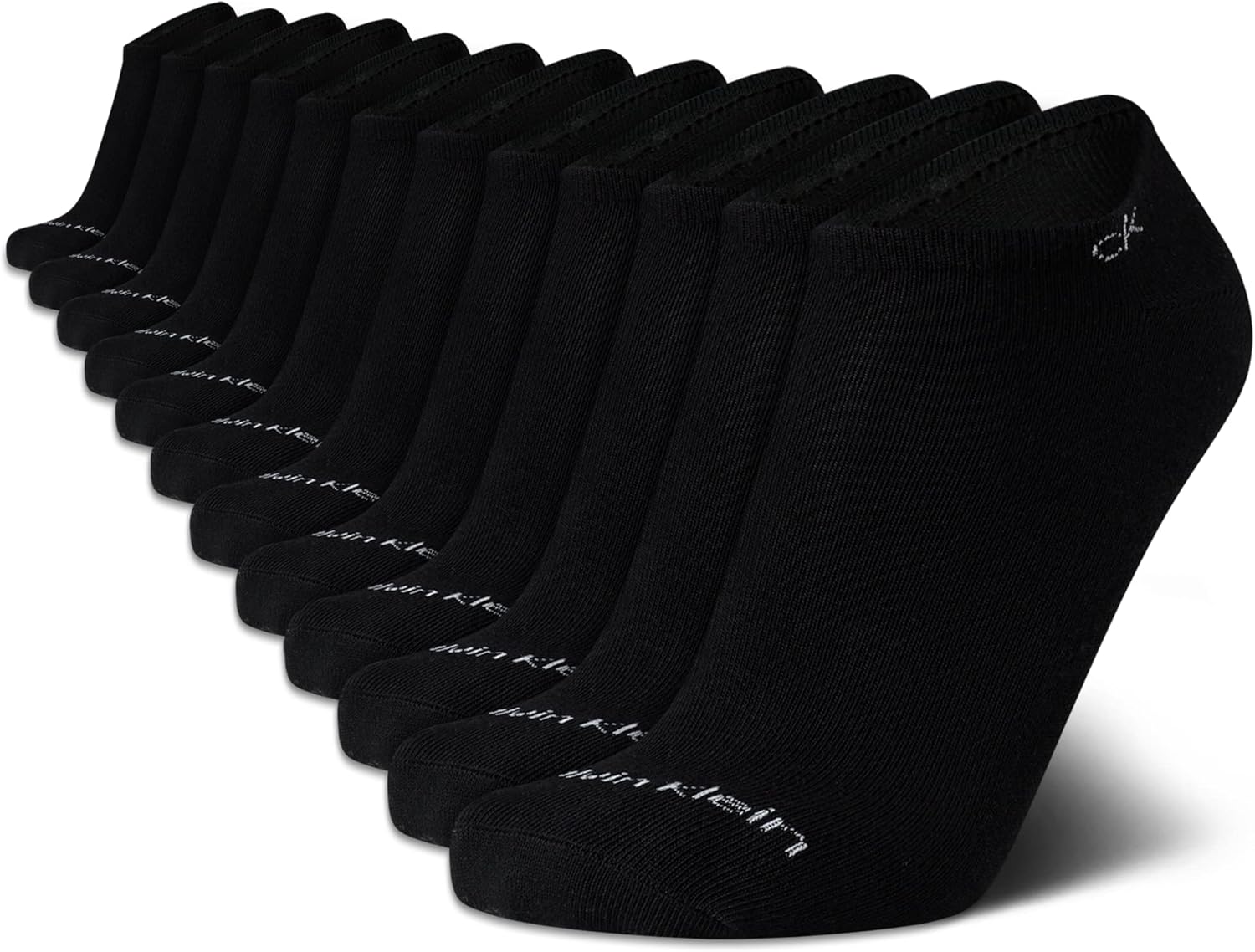 Мужские носки Calvin Klein - 12 шт., легкие, нескользящие, непромокаемые, для мужчин - спортивные носки-подкладки для обуви, Pure Black
Мужские носки Calvin Klein - 12 шт., легкие, нескользящие, непромокаемые, для мужчин - спортивные носки-подкладки для обуви, Pure Black