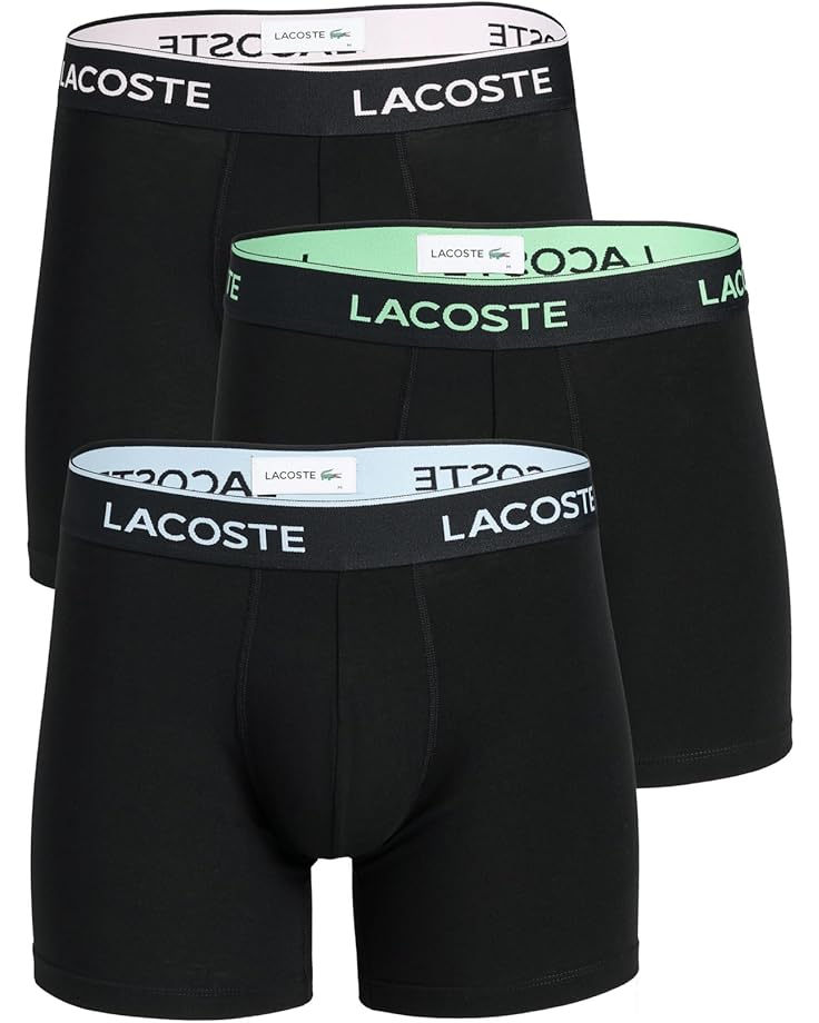 Мужские боксеры Lacoste 3-pack, Black W/Pink/Blue/Green
Мужские боксеры Lacoste 3-pack, Black W/Pink/Blue/Green