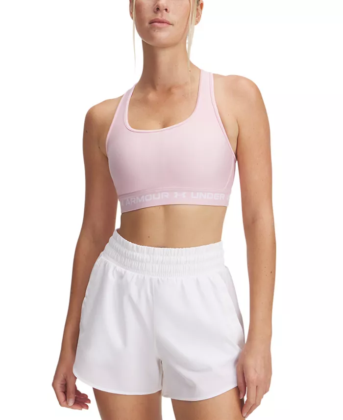 Женский спортивный бюстгальтер Medium Impact Under Armour, красный 
Женский спортивный бюстгальтер Medium Impact Under Armour, красный