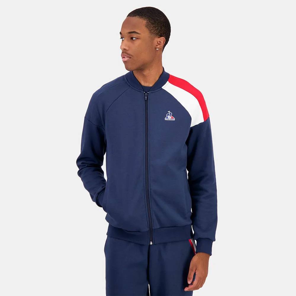 Толстовка Le Coq Sportif Tri N°2 full zip, синий 
Толстовка Le Coq Sportif Tri N°2 full zip, синий