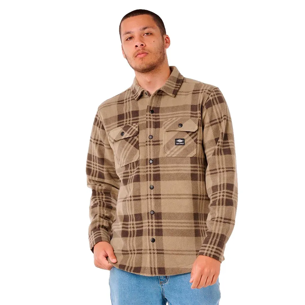 Рубашка с длинными рукавами Rip Curl Fun Times Polar Fleece, коричневый
Рубашка с длинными рукавами Rip Curl Fun Times Polar Fleece, коричневый