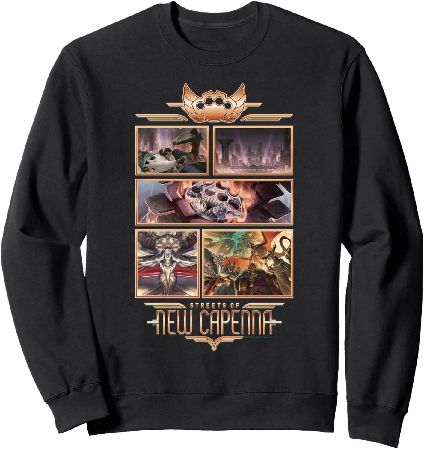 Новая толстовка Magic: The Gathering Capenna Art Deco Collage, черная (black 19-3911tcx), размер S, Черный, Новая толстовка Magic: The Gathering Capenna Art Deco Collage, черная (black 19-3911tcx), размер S
Новая толстовка Magic: The Gathering Capenna Art Deco Collage, черная (black 19-3911tcx), размер S, Черный, Новая толстовка Magic: The Gathering Capenna Art Deco Collage, черная (black 19-3911tcx), размер S