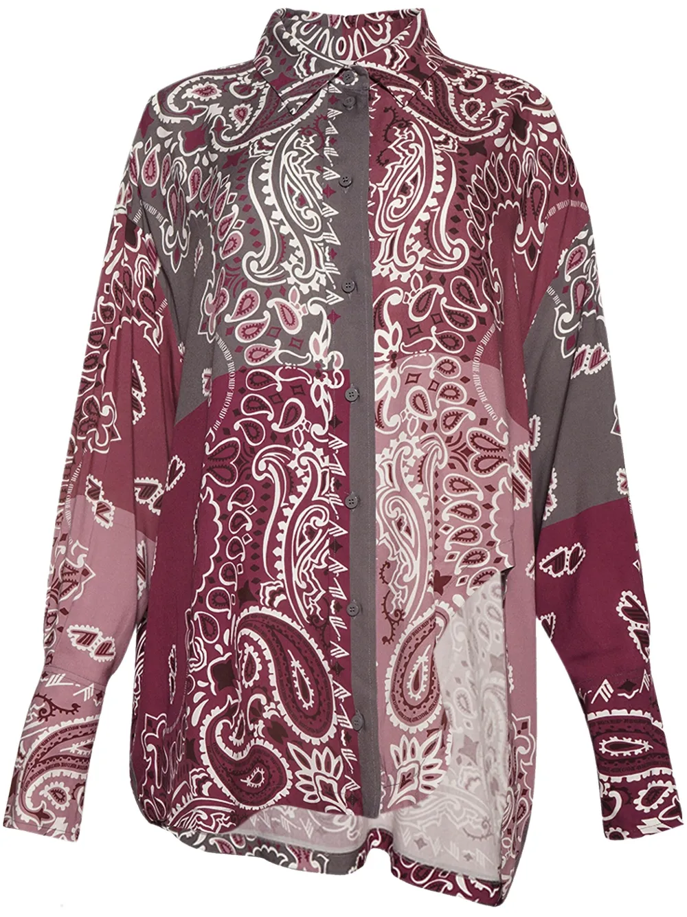 Рубашка с принтом The Attico, красный
Рубашка с принтом The Attico, красный