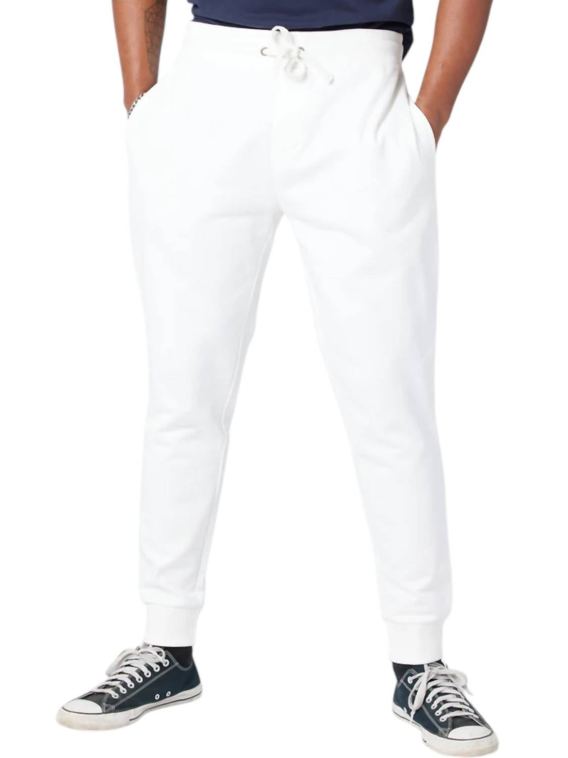 Спортивные штаны из органического хлопка белого цвета Known Supply
Спортивные штаны из органического хлопка белого цвета Known Supply