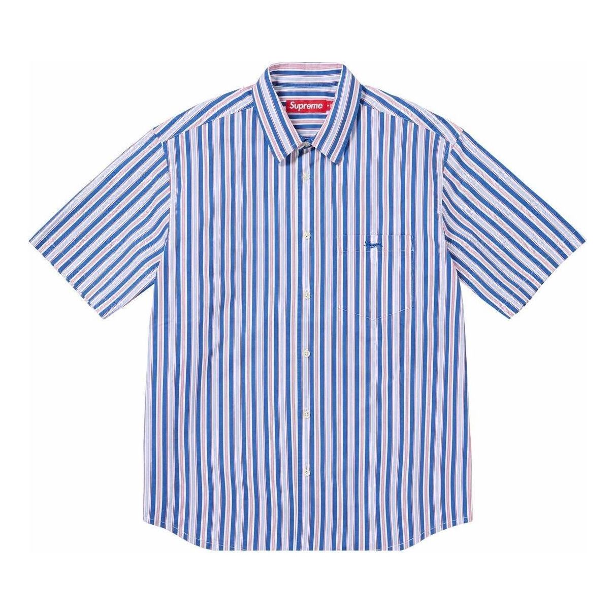 Рубашка Supreme Loose Fit Multi Stripe S/S Shirt 'Teal'
Рубашка Supreme Loose Fit Multi Stripe S/S Shirt 'Teal'