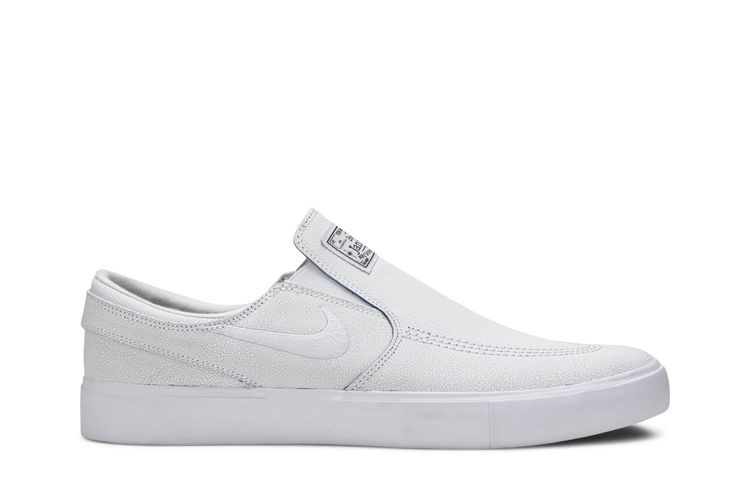 Кроссовки Zoom Stefan Janoski Slip RM Premium 'White', белый
Кроссовки Zoom Stefan Janoski Slip RM Premium 'White', белый