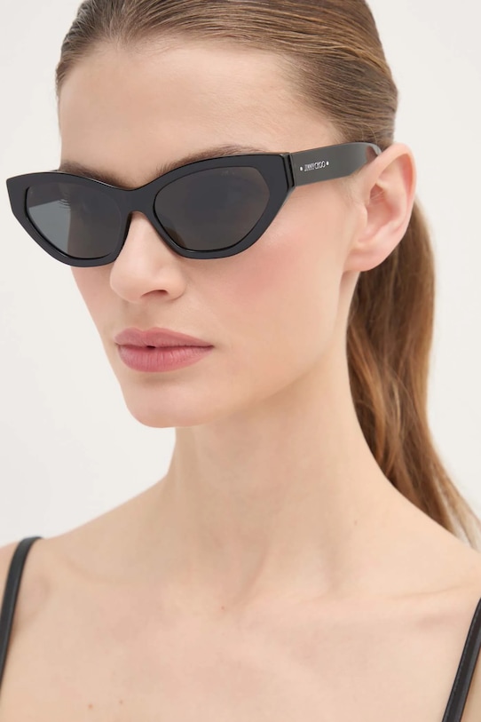Солнцезащитные очки Jimmy Choo, черный
Солнцезащитные очки Jimmy Choo, черный