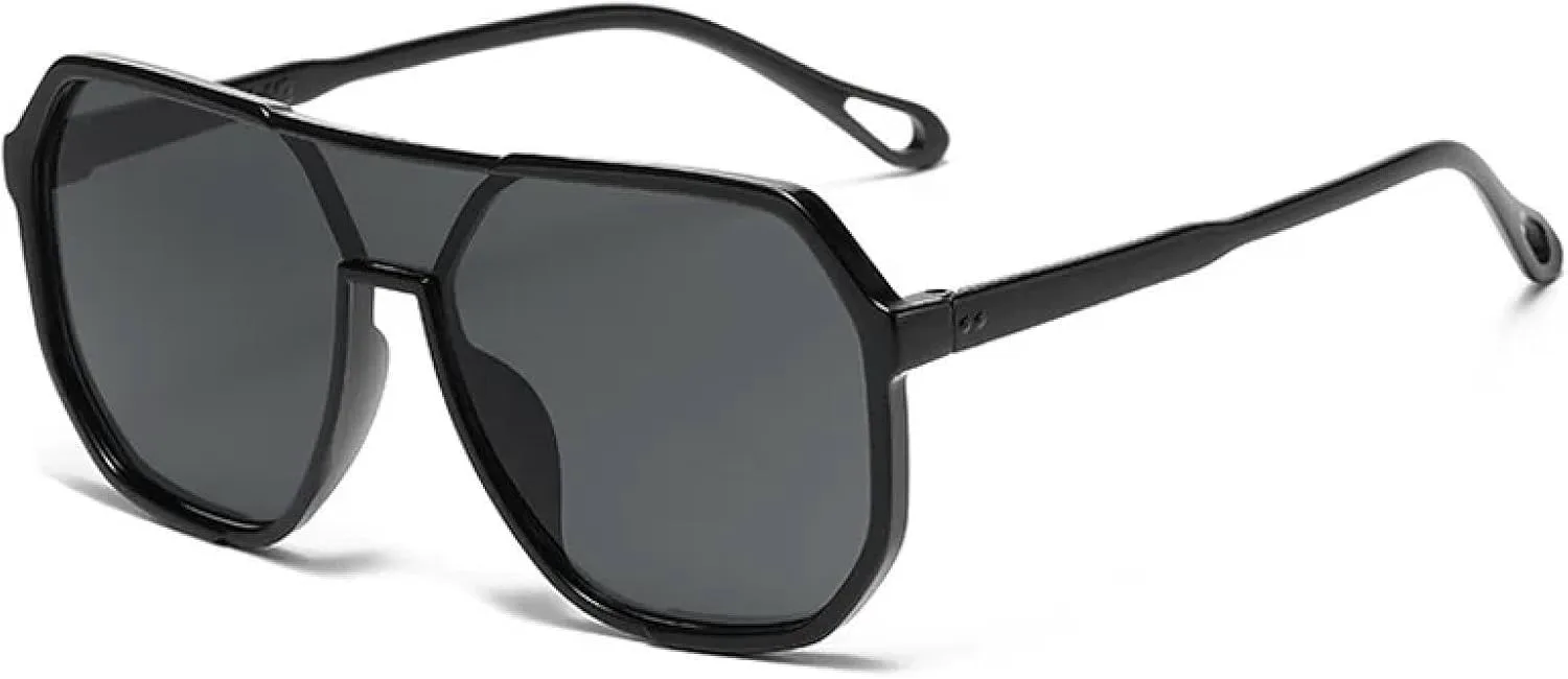 Солнцезащитные очки в пластиковой оправе для женщин, с двойной перемычкой, цельные, модные, для мужчин, для активного отдыха и спорта, в тренде TVTBBVV, Black-black
Солнцезащитные очки в пластиковой оправе для женщин, с двойной перемычкой, цельные, модные, для мужчин, для активного отдыха и спорта, в тренде TVTBBVV, Black-black