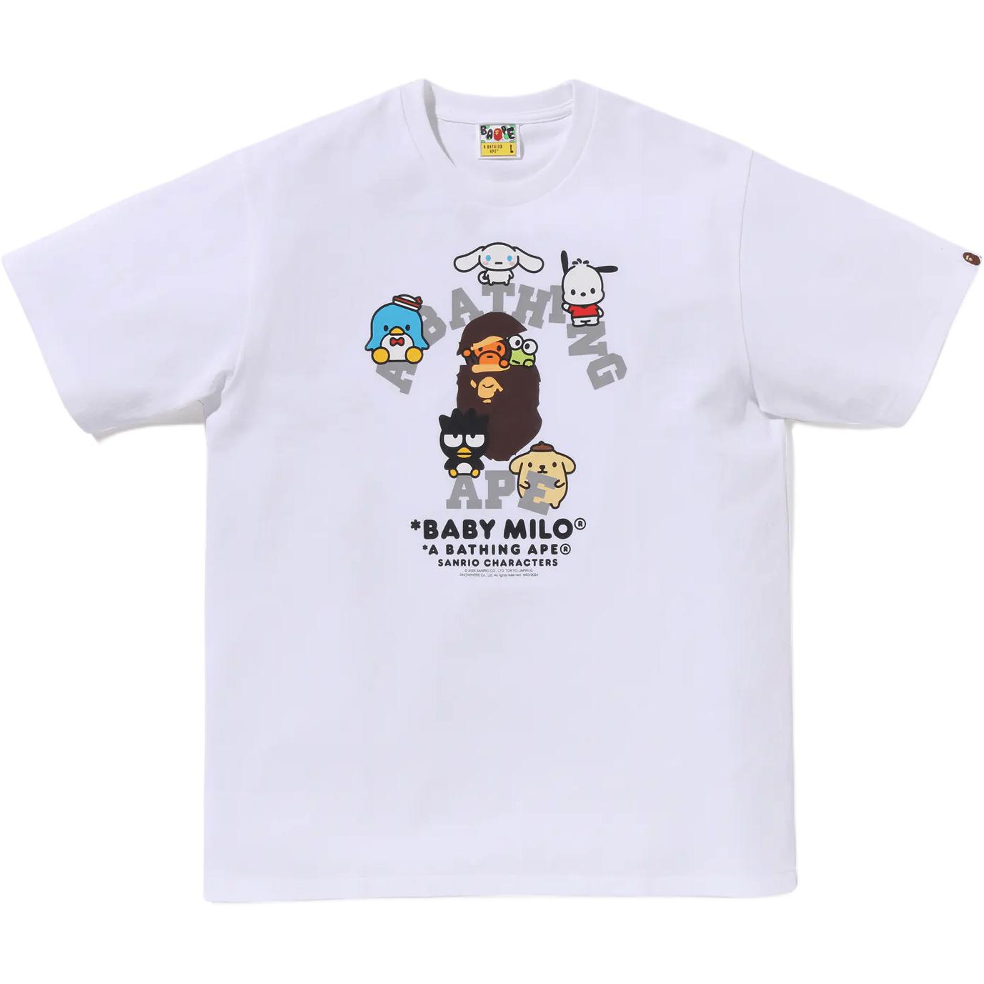 Футболка Bape X Sanrio Characters Baby Milo A BATHING APE, белый
Футболка Bape X Sanrio Characters Baby Milo A BATHING APE, белый