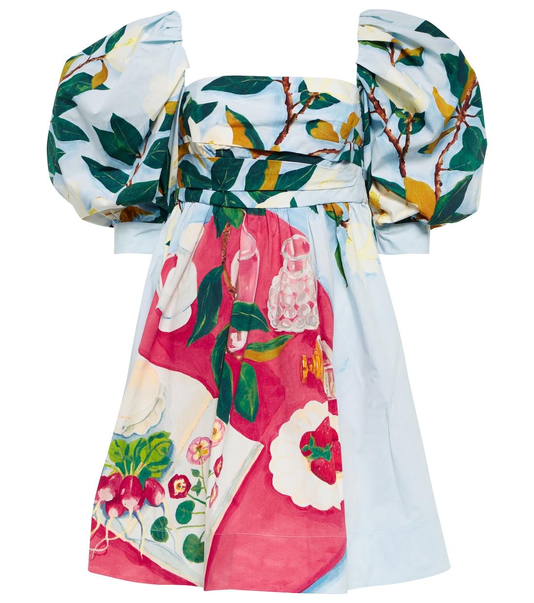 Мини-платье Tablescape из хлопкового поплина с рукавами-фонариками Oscar de la Renta, Sky Multi
Мини-платье Tablescape из хлопкового поплина с рукавами-фонариками Oscar de la Renta, Sky Multi