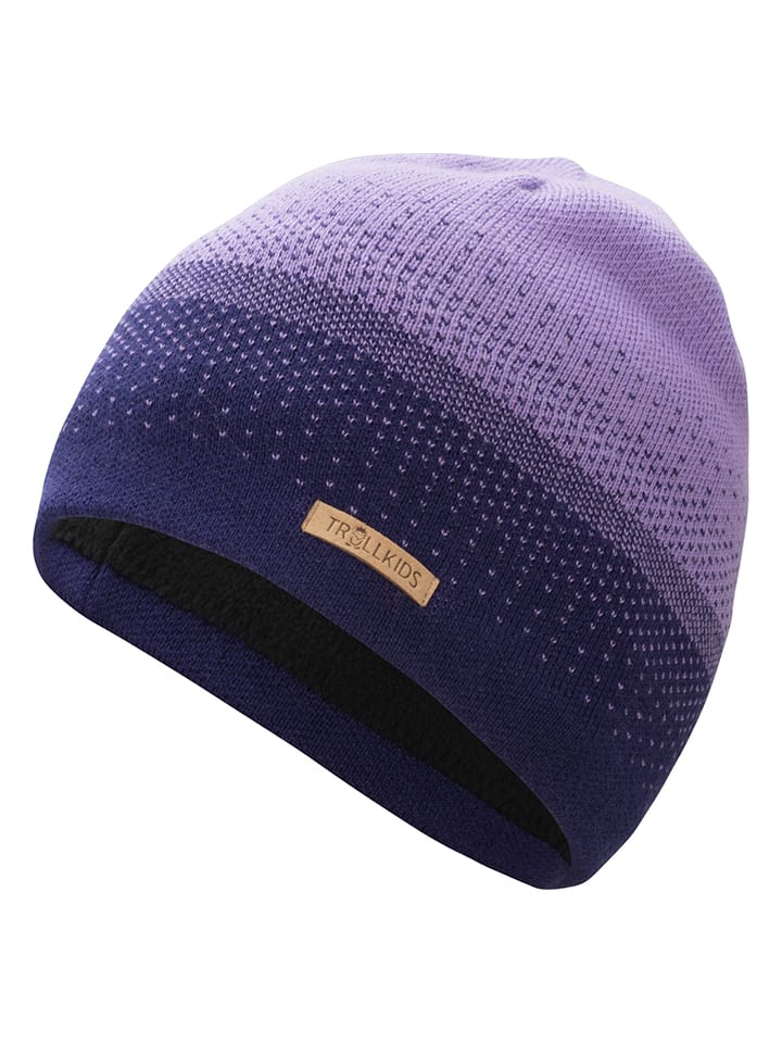 Trollkids Шапка из мериносовой шерсти фиолетового цвета
Trollkids Шапка из мериносовой шерсти фиолетового цвета