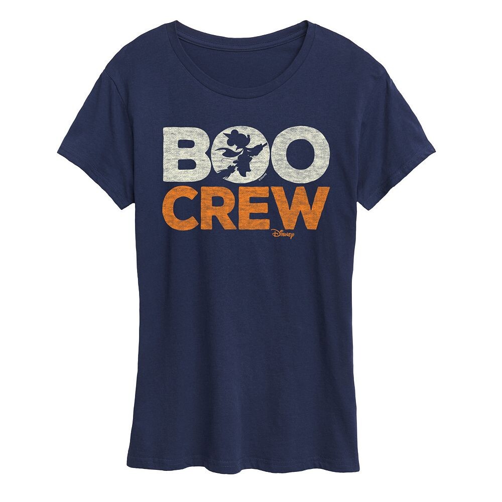 Женская футболка Disney's Minnie Mouse Boo Crew с рисунком, темно-синий
Женская футболка Disney's Minnie Mouse Boo Crew с рисунком, темно-синий
