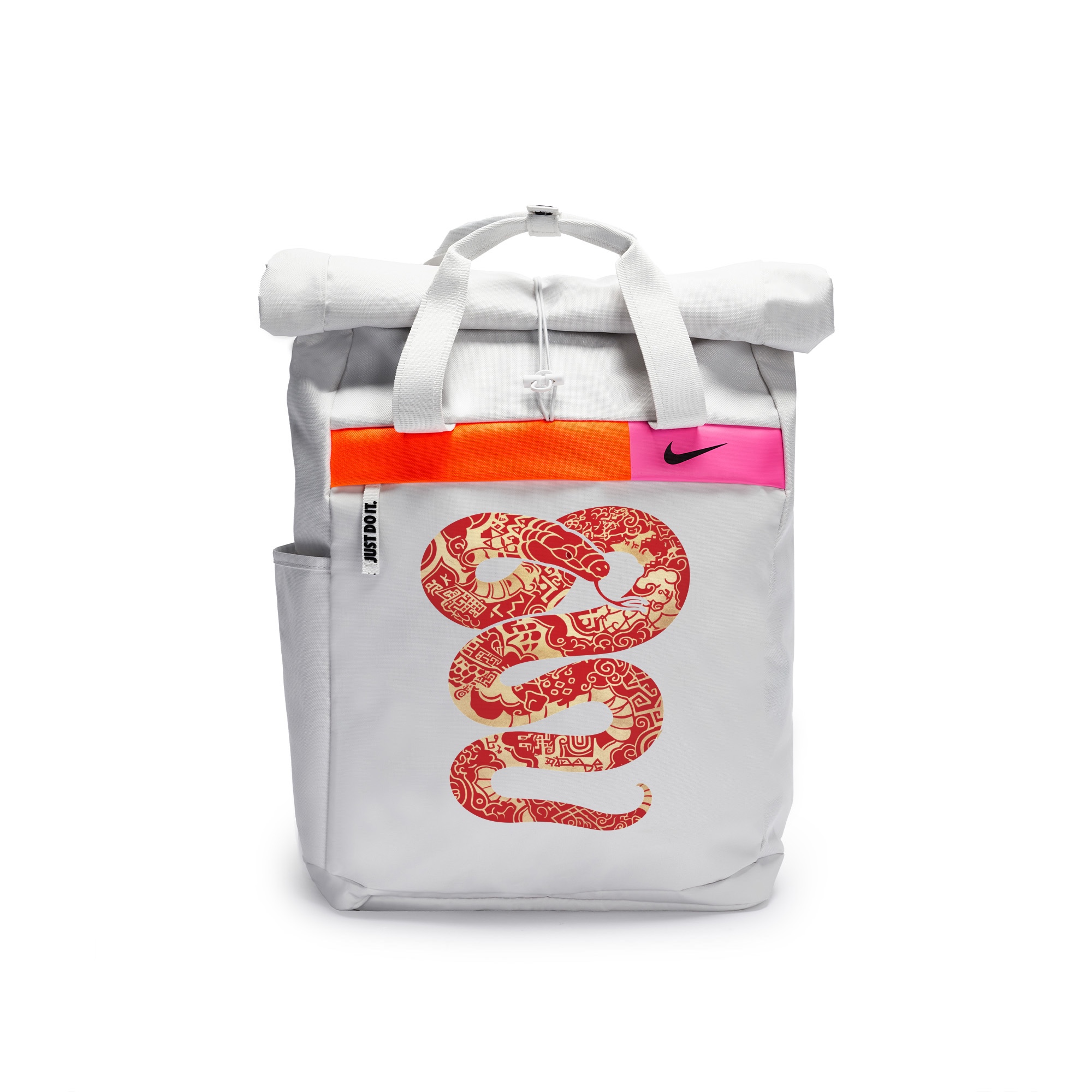Nike Повседневный рюкзак унисекс для ежедневных поездок в минималистичном стиле, Serpent Fortune Teller
Nike Повседневный рюкзак унисекс для ежедневных поездок в минималистичном стиле, Serpent Fortune Teller